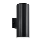 Eglo Canada - 207121A - Two Light Exterior Wall Sconce - Portillo - Black