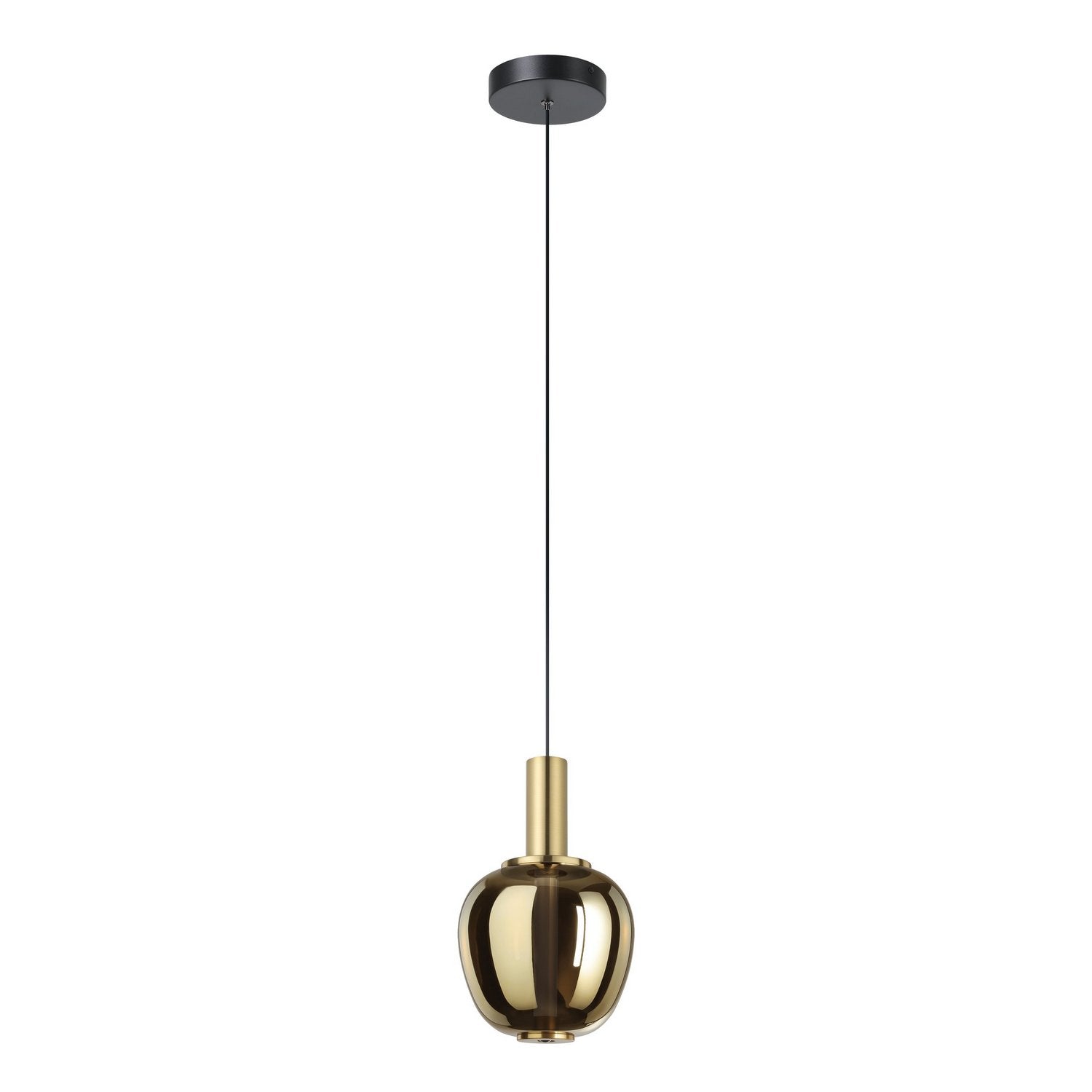 Eglo Canada - 390463A - LED Pendant - Fruitera - Black, Brushed Gold