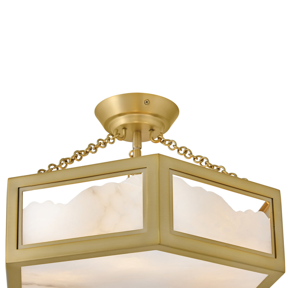 Fredrick Ramond Canada - FR41533LCB - LED Semi Flush Mount - Veleta - Lacquered Brass