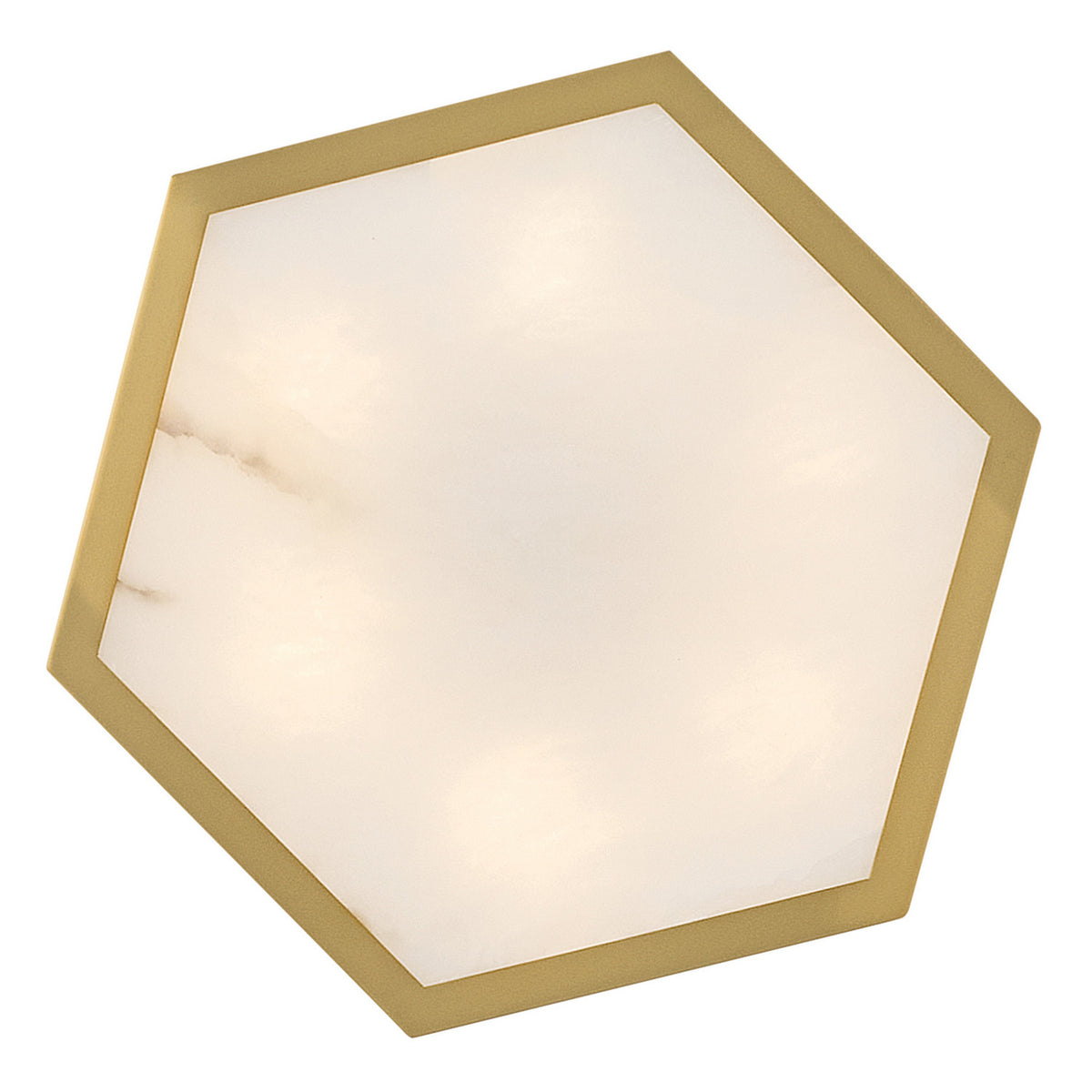 Fredrick Ramond Canada - FR41533LCB - LED Semi Flush Mount - Veleta - Lacquered Brass
