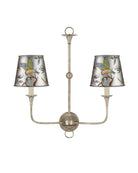Currey and Company 0900-0068 Victoria Tapered Suspendu Nuance argentée