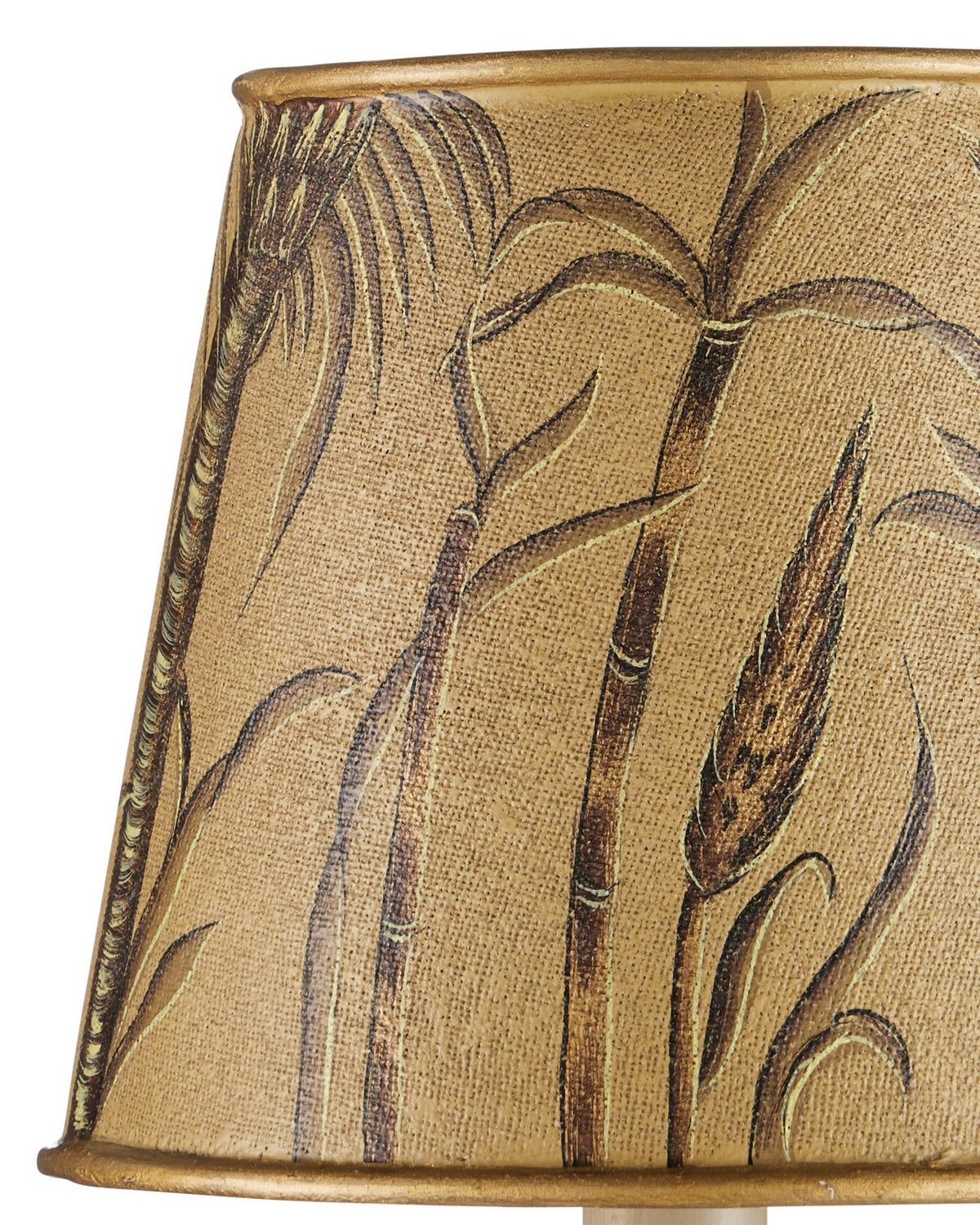 Currey and Company 0900-0069 Jouy Tapered Chandelier Shade in Gold
