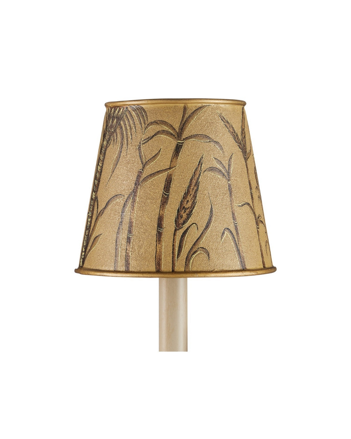 Currey and Company 0900-0069 Jouy Tapered Chandelier Shade in Gold