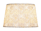 Currey and Company 0900-6019 Abat-jour Lenore en or/marron/ivoire