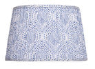 Currey and Company 0900-6020 Abat-jour Lenore en bleu/ivoire