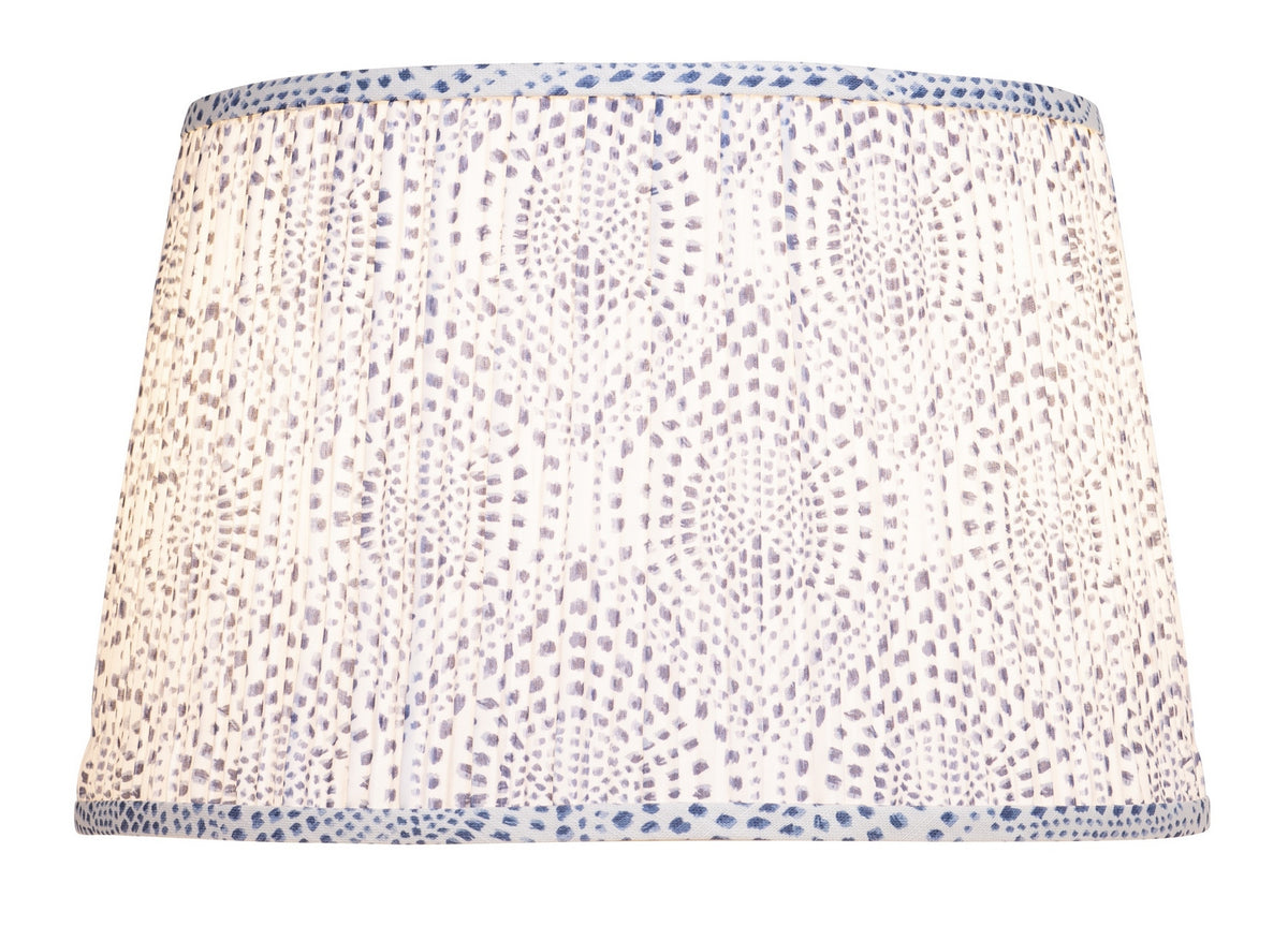 Currey and Company 0900-6020 Abat-jour Lenore en bleu/ivoire