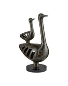 Currey and Company 1200-1057 Famille de canards en bronze