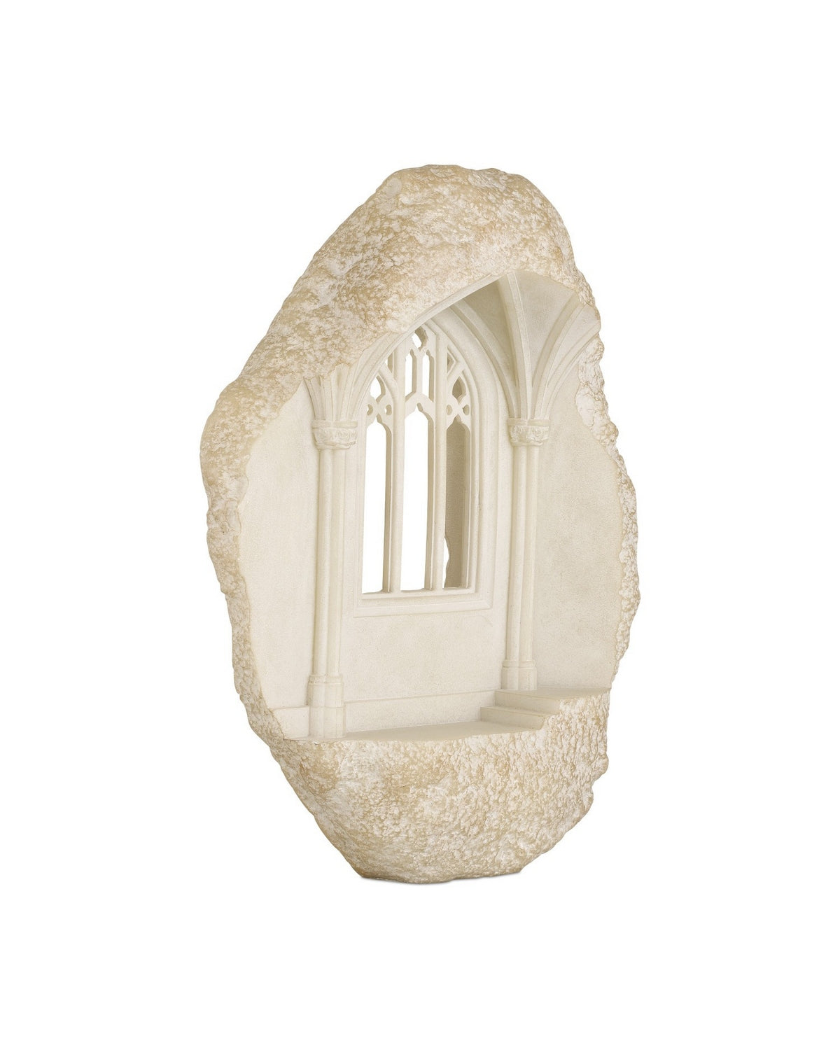 Currey and Company 1200-1072 Architectural Remnant in Antique White