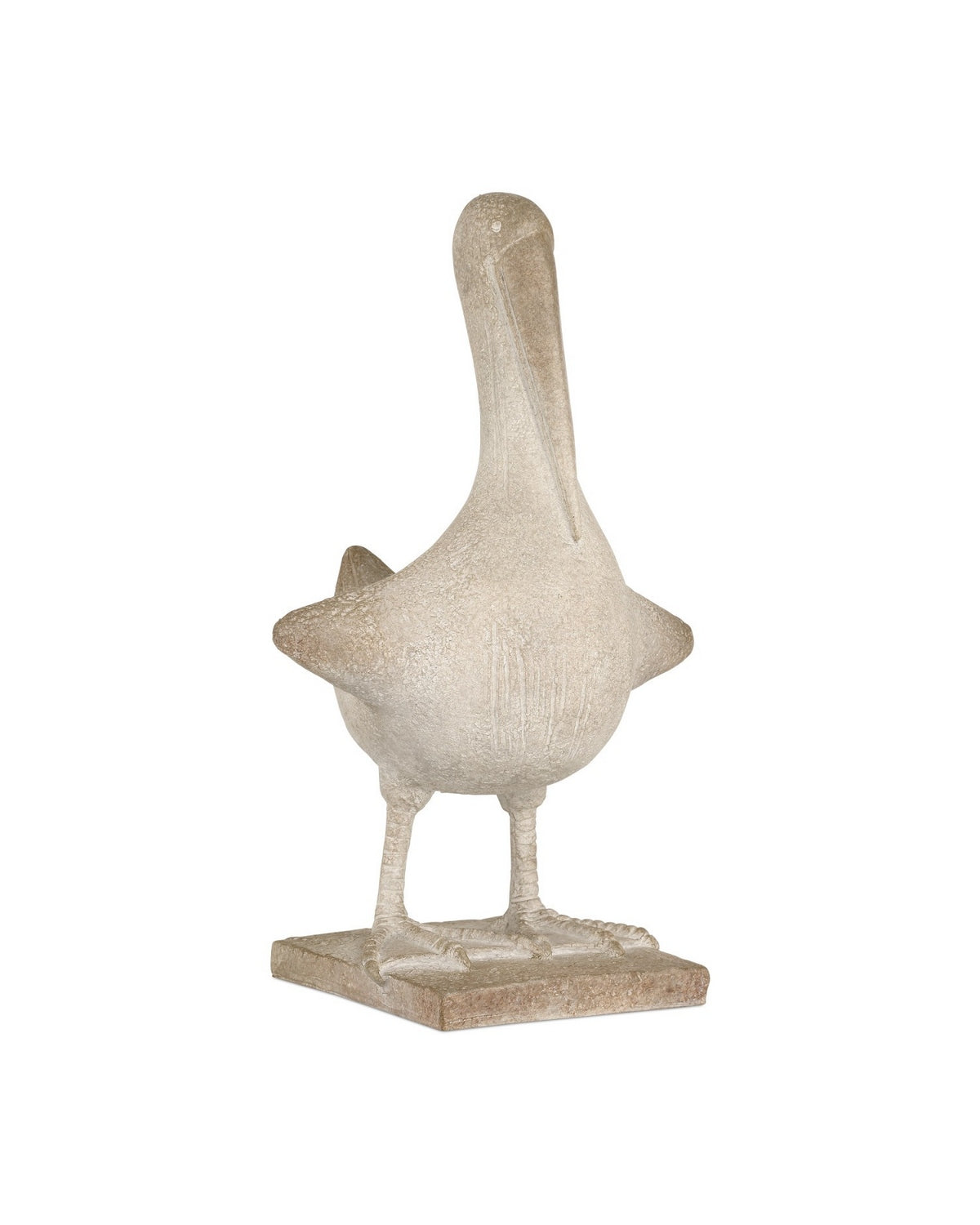 Sculpture d'albatros solitaire de Currey and Company (1200-1074) en beige