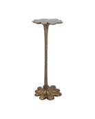 Currey and Company 4000-0246 Schizzo Accent Table in Oxidized Brass