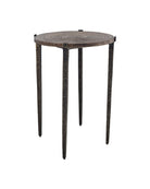 Currey and Company 4000-0256 Unity Accent Table in Antique Bronze/Dark Bronze