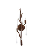 Currey and Company 5000-0292 Morning Grove Murale en or/transparent du Rhin