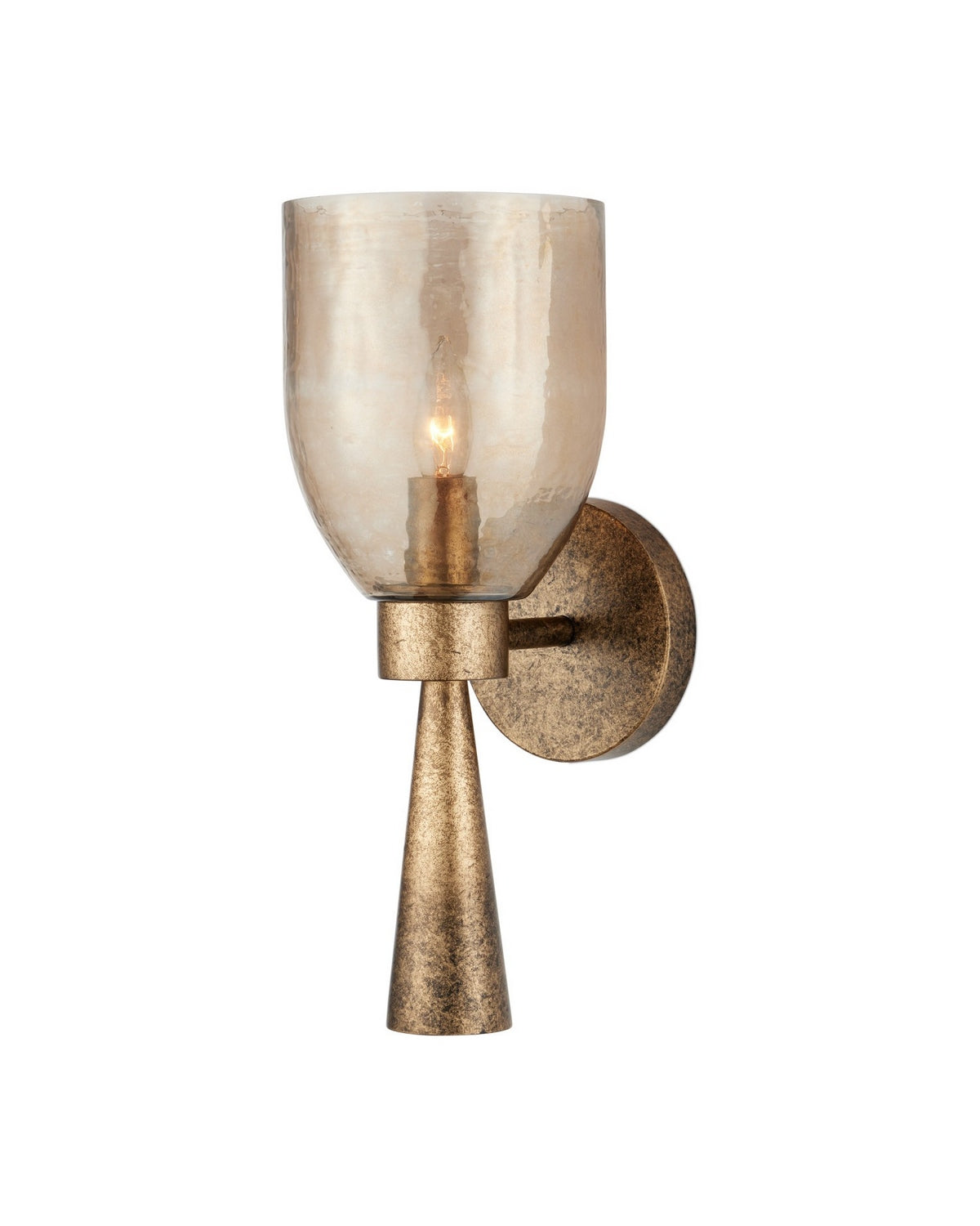 Currey and Company 5000-0293 Woburn Murale Ombre brun cuivré/doré