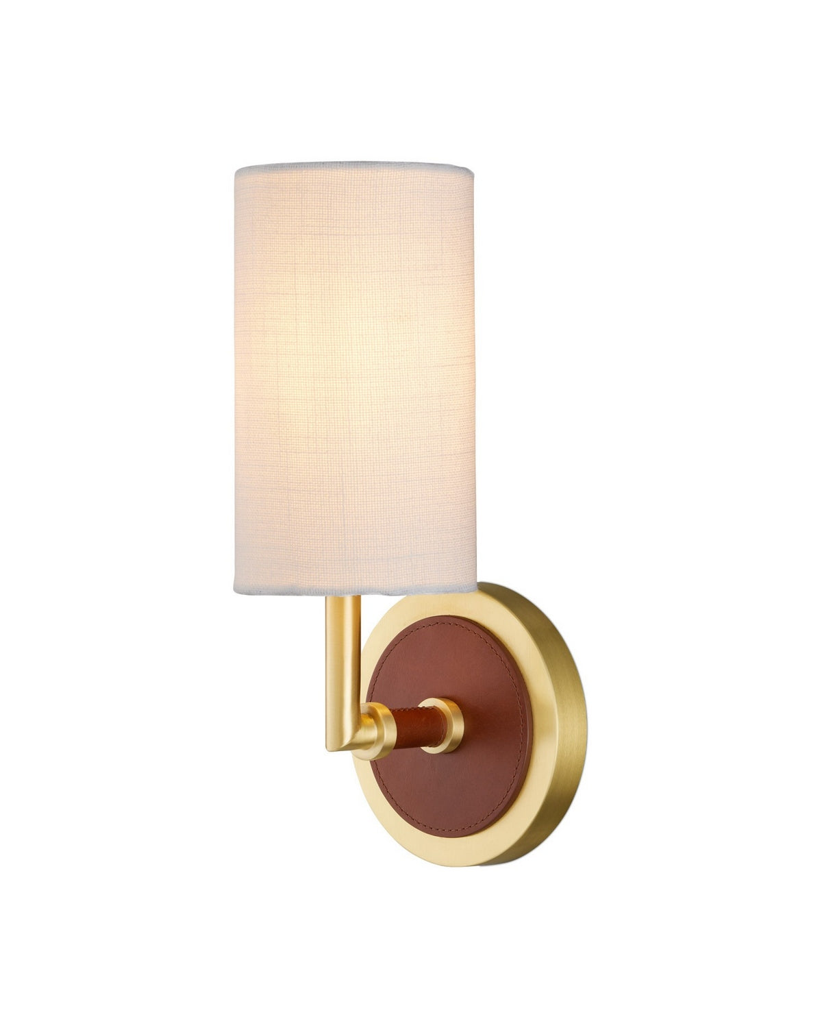 Currey and Company 5000-0298 Ellerston Murale couleur marron selle/laiton brossé