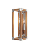 Currey and Company 5800-0075 Boyd Murale en nickel naturel/poli