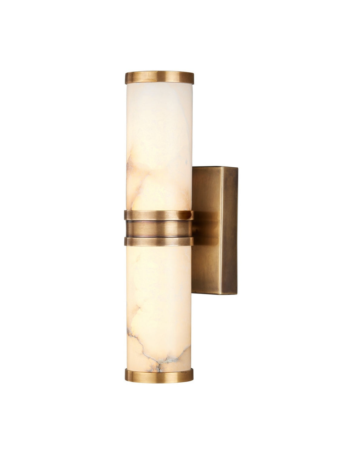 Currey and Company 5800-0076 Brenham Murale en laiton naturel/vintage
