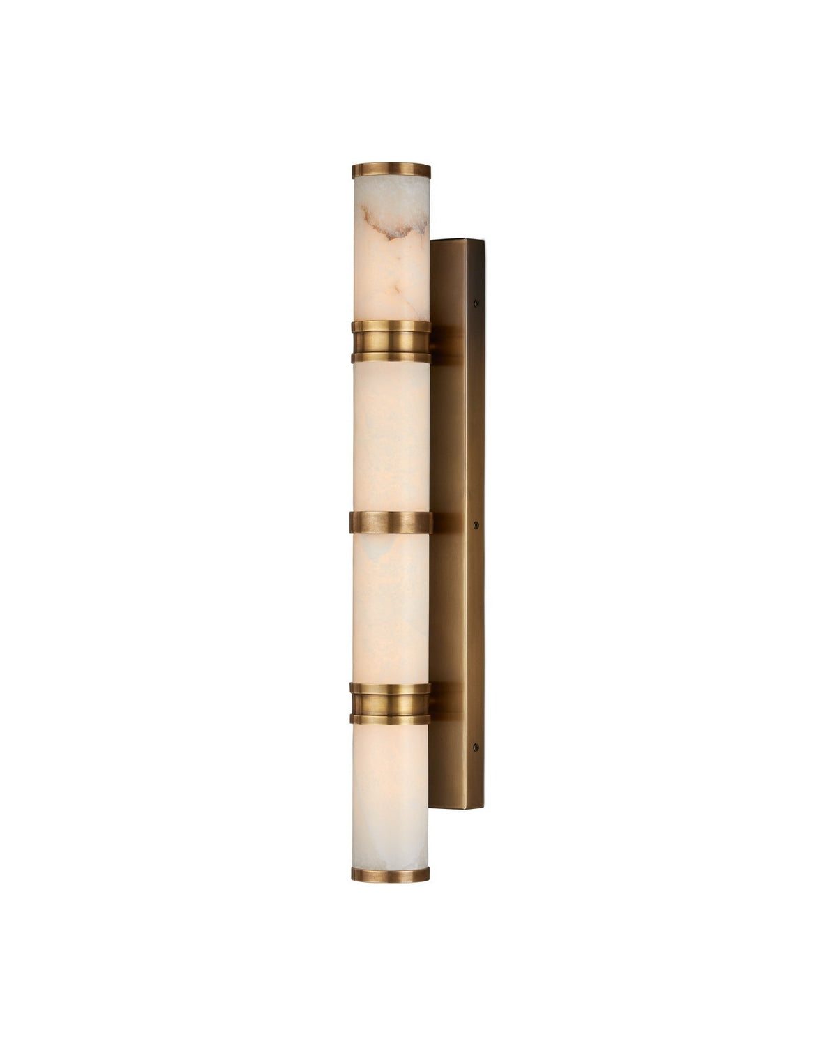Currey and Company 5800-0079 Brenham Murale en laiton naturel/vintage