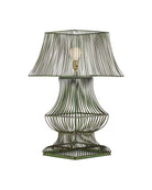 Currey and Company 6000-1062 Tuteurs Lampe de table en vert vieilli