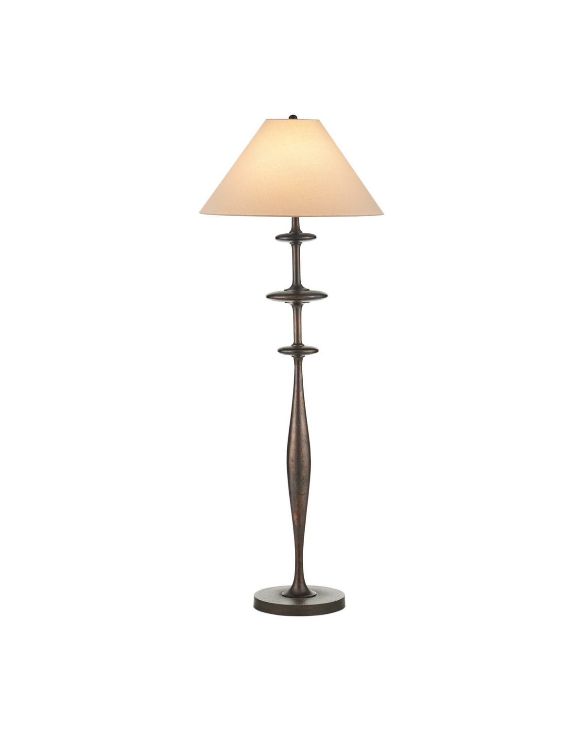 Lampadaire Currey and Company 8000-0178 Aqueous en bronze foncé