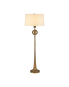 Lampadaire Boullee 8000-0179 de Currey and Company en laiton antique