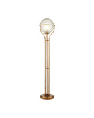 Lampadaire Currey and Company 8000-0182 Metropolis, finition champagne métallisé/dépoli