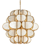 Currey et Compagnie 9000-1339 Galatée Suspendu en naturel/laiton