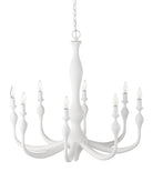 Currey et Compagnie 9000-1340 Ludwig Suspendu en blanc de gesso