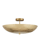 Currey et Compagnie 9000-1365 Origo Semi-Plafonnier en laiton