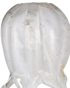 Currey and Company 9000-1404 Polpo 3-Light Round Multi-Drop Suspension en blanc/argent