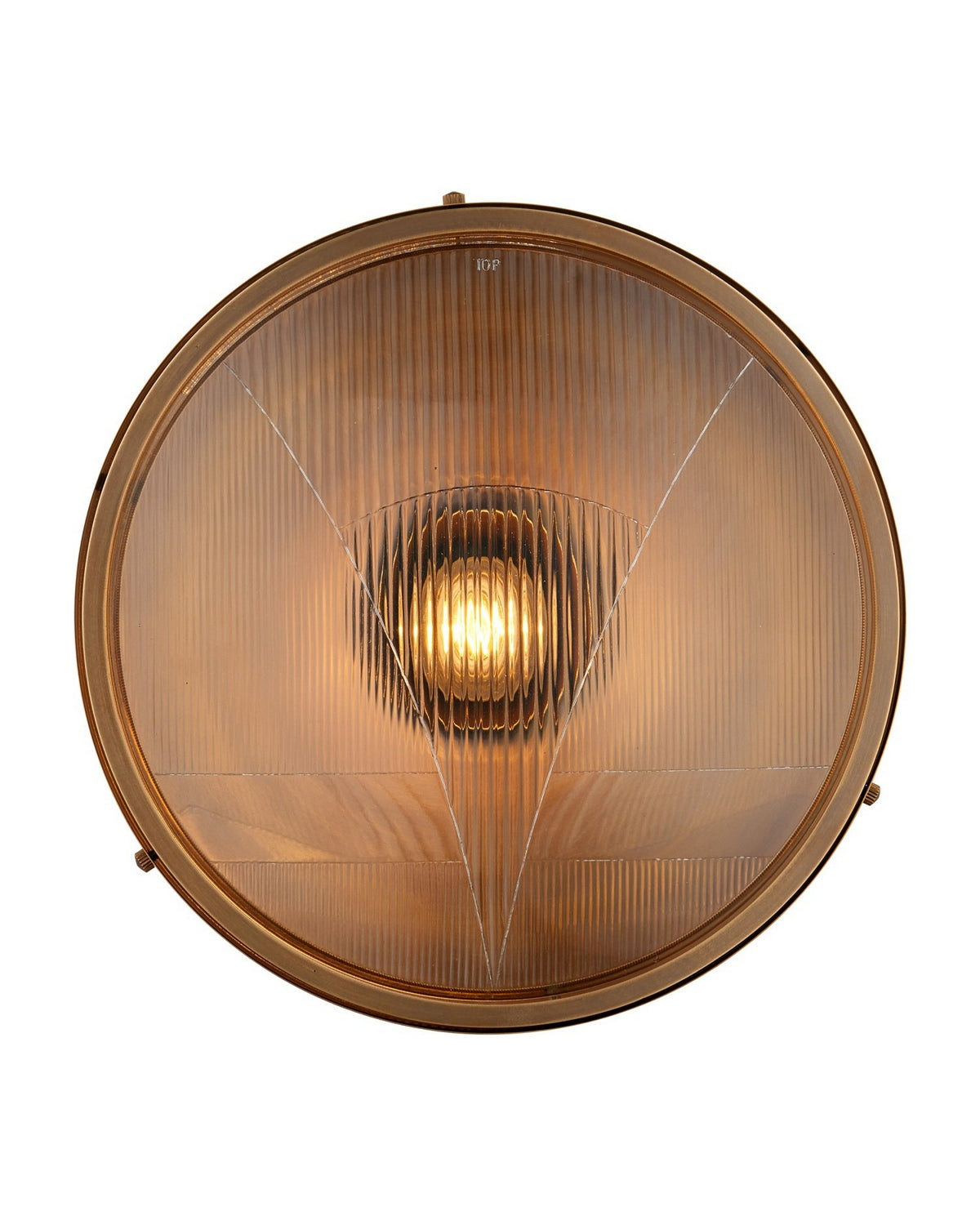 Currey and Company 9500-0026 Mariner Outdoor Suspension en laiton antique/transparent