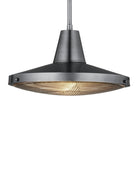 Currey and Company 9500-0027 Mariner Outdoor Suspension argent antique/transparent