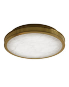 Currey and Company 9999-0083 Aydan Plafonnier en laiton antique naturel/poli