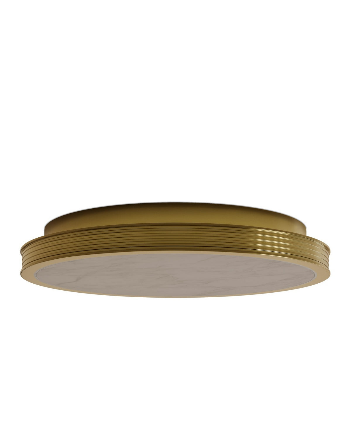 Currey and Company 9999-0083 Aydan Plafonnier en laiton antique naturel/poli