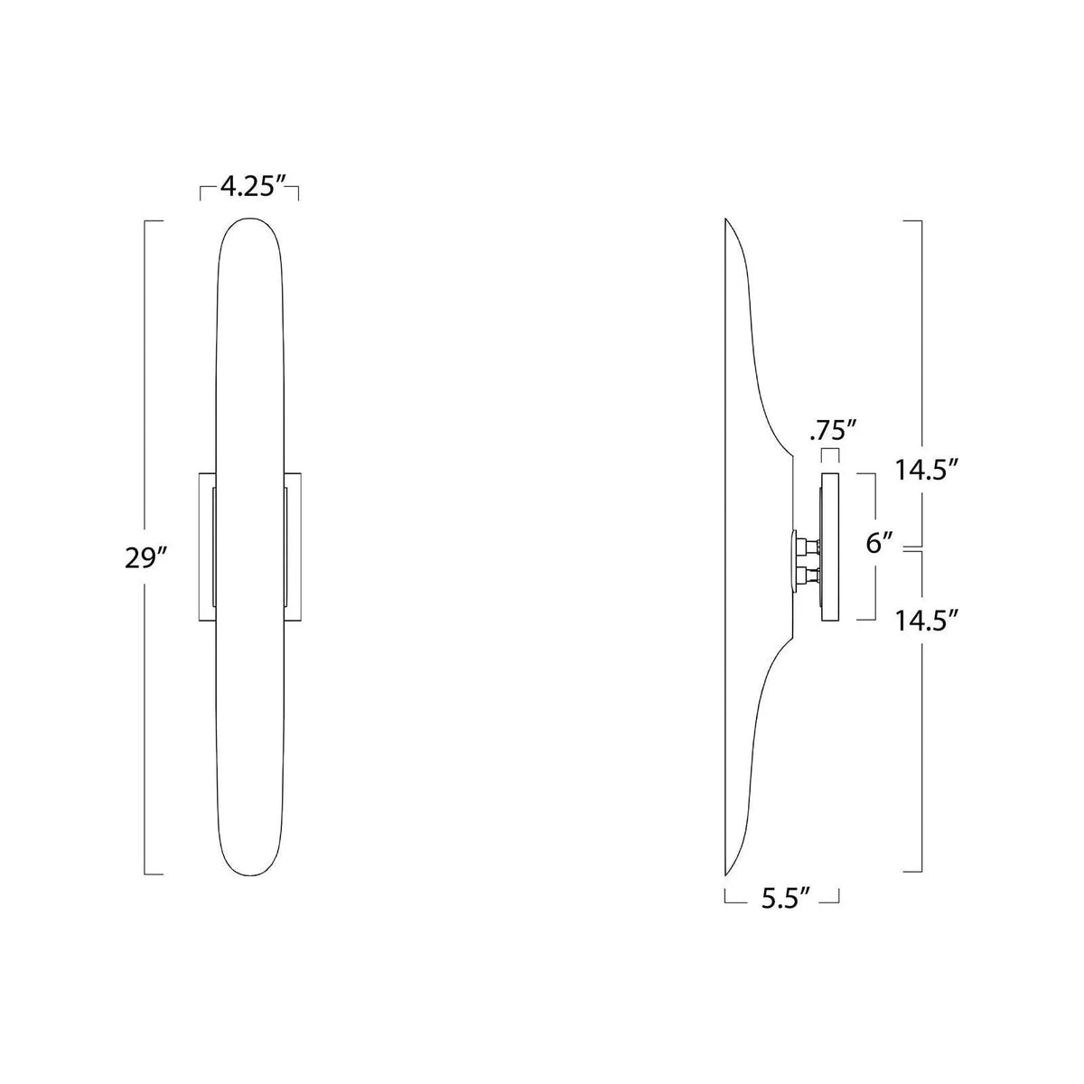 Applique d'extérieur Redford