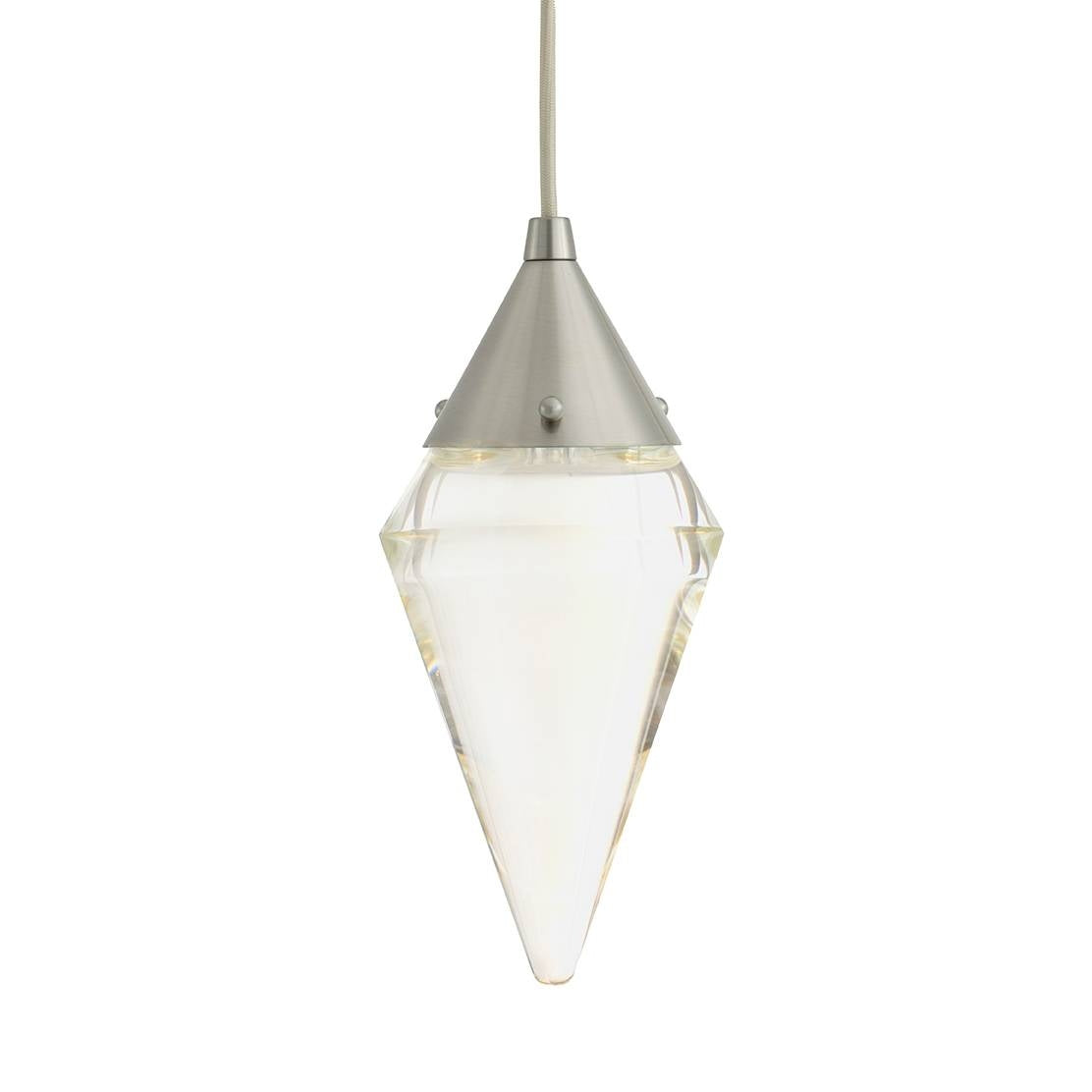 Arteriors DPC39 Berkley LED Pendant in Vintage Silver