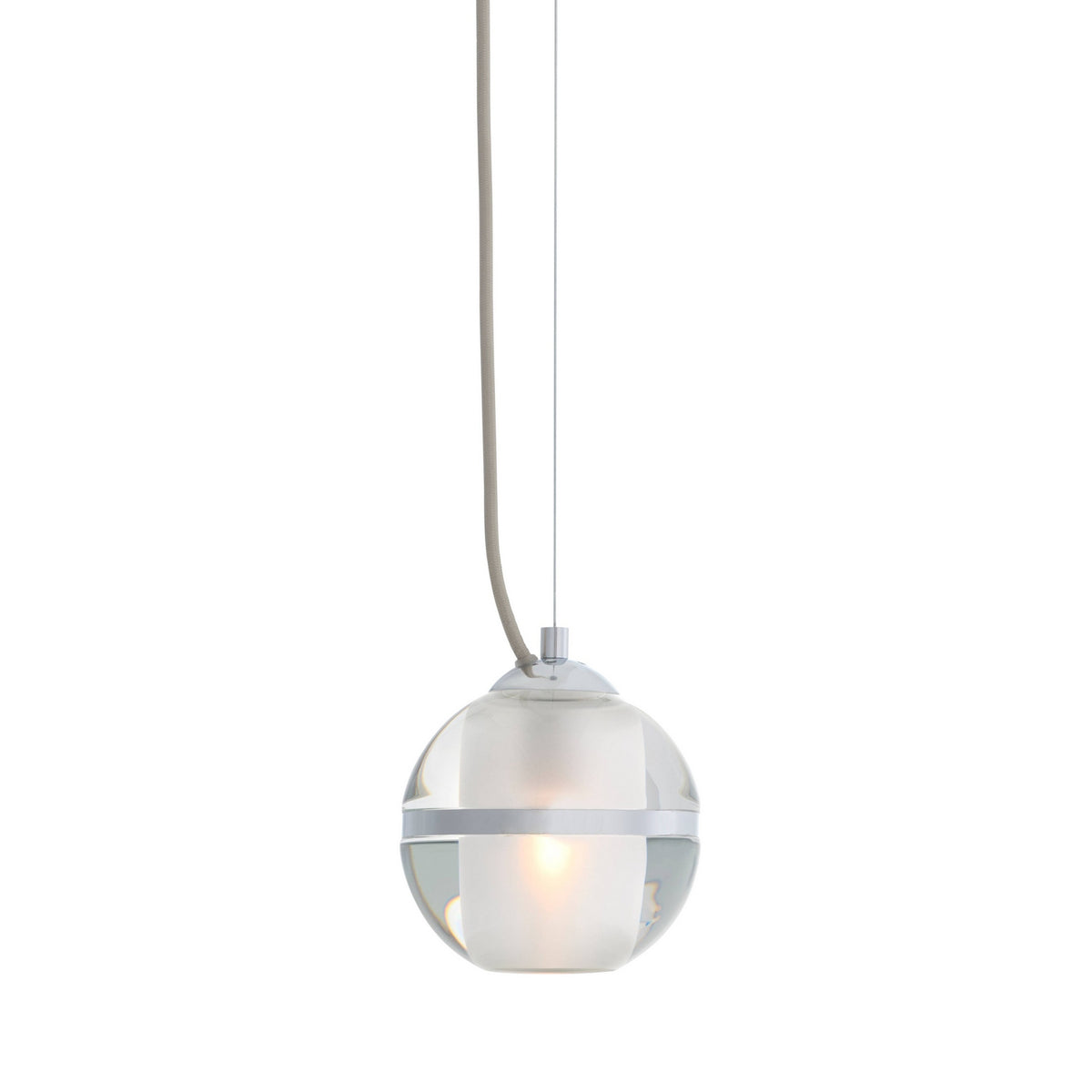 Arteriors DPC41 Noble Pendant in Chrome