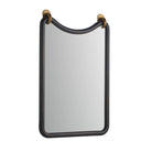 Arteriors GDWMI103 Paloma Mirror in Bronze/Antique Brass