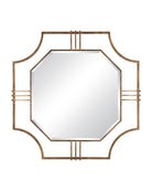Miroir Sojourner de Currey and Company, référence 1000-0173, finition or antique