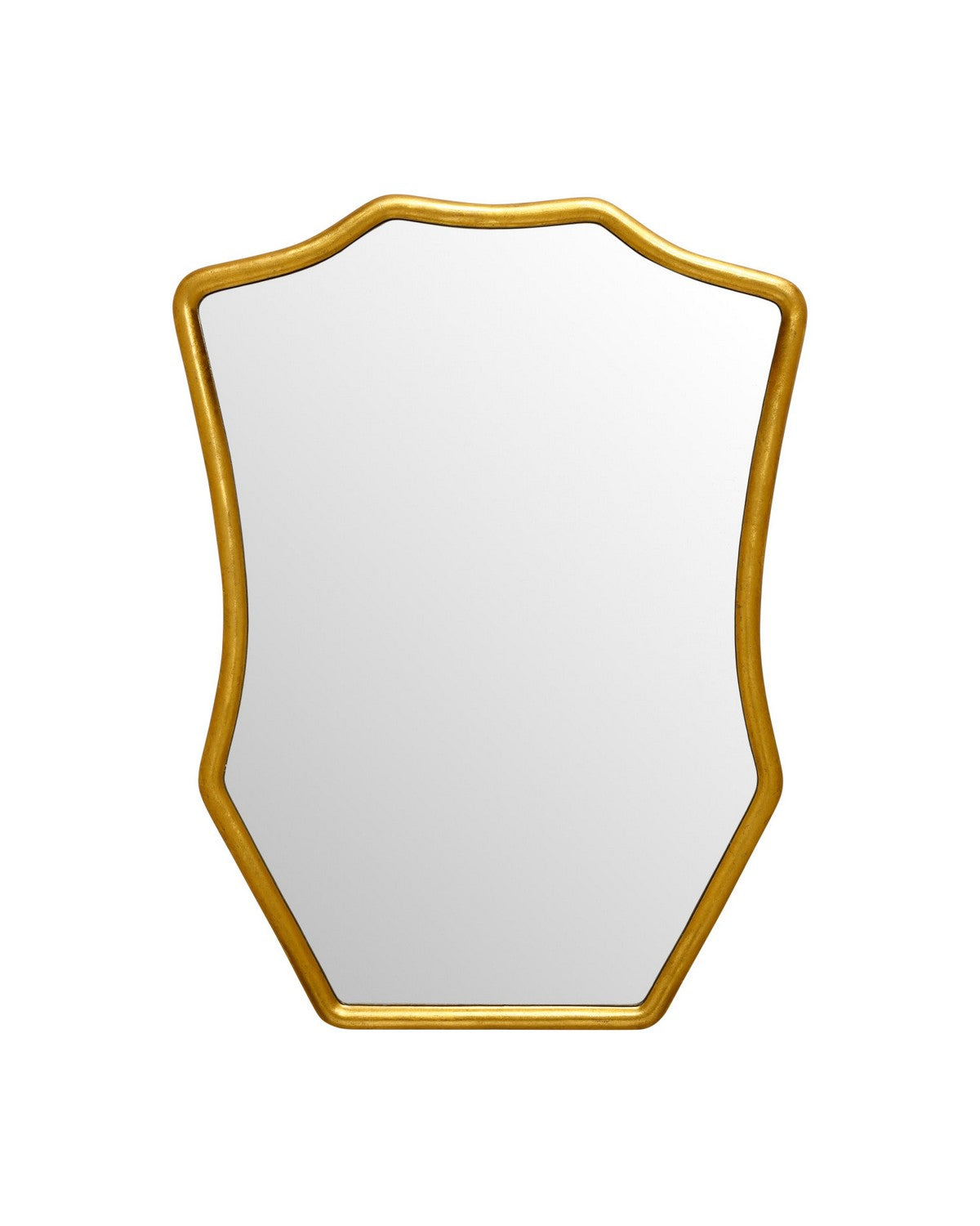 Miroir Aegis de Currey and Company 1000-0181, feuille d'or
