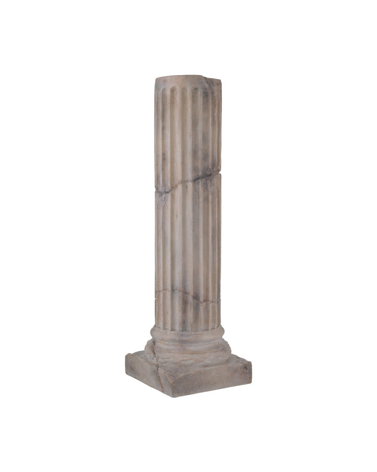 Currey and Company 1200-1088 Colonne phénicienne en brun rougeâtre antique