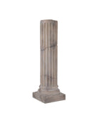 Currey and Company 1200-1088 Colonne phénicienne en brun rougeâtre antique