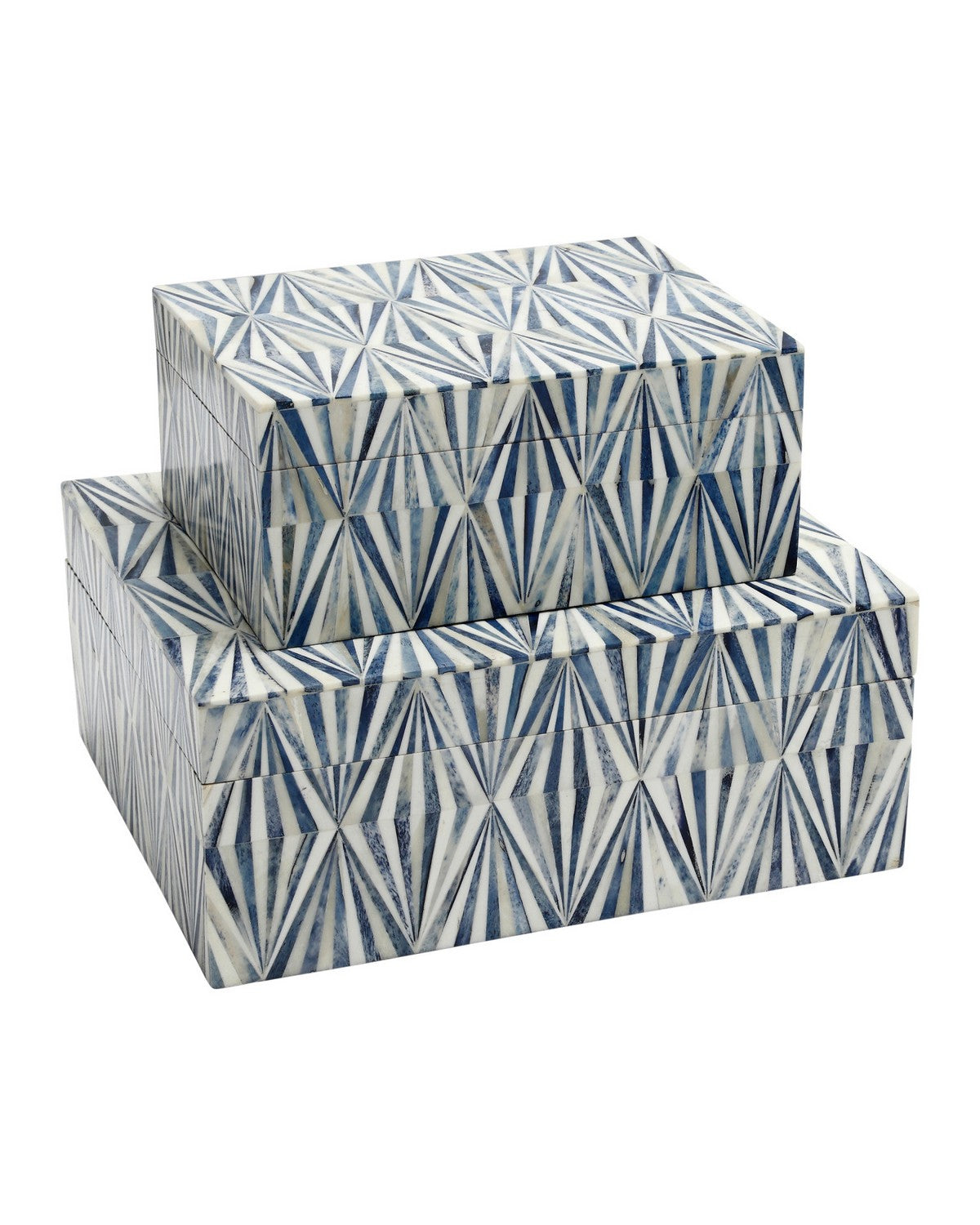 Coffret Colter Currey and Company 1200-1135 (2 pièces) bleu/blanc naturel