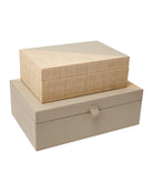 Coffret Currey and Company 1200-1143 Evren (2 pièces) Gris/Naturel