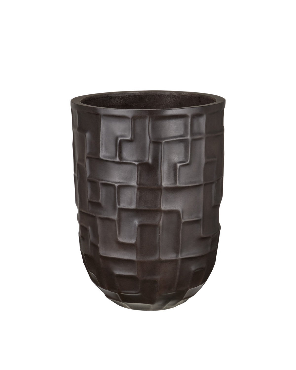 Jardinière à cultivars Currey and Company 2200-0067 en lave