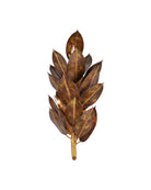 Currey and Company 5000-0308 Weston Murale dans une feuille de magnolia