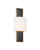 Currey and Company 5900-0062 Lowesdale Murale en noir/laiton