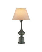 Currey et Compagnie 6000-1098 Virgile Lampe de table en vert-de-gris