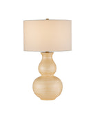 Currey and Company 6000-1123 Honorine Lampe de table en jaune