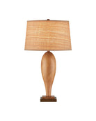 Currey and Company 6000-1124 Lignum Table Lamp in Chestnut