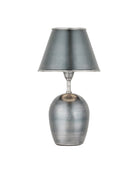 Currey and Company 6700-0043 Volley Cordless Table Lamp in Antique Silver